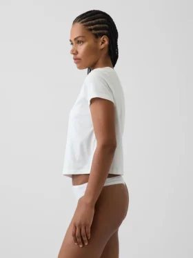 Tanga in morbidissimo cotone biologico elasticizzato