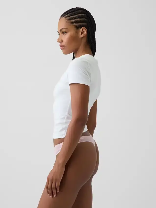 Tanga in morbidissimo cotone biologico elasticizzato
