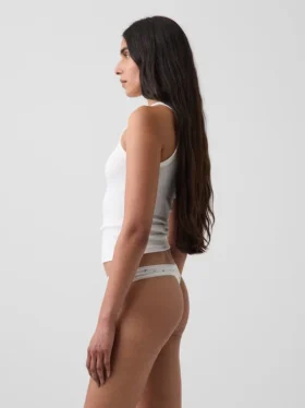 Tanga in morbidissimo cotone biologico elasticizzato