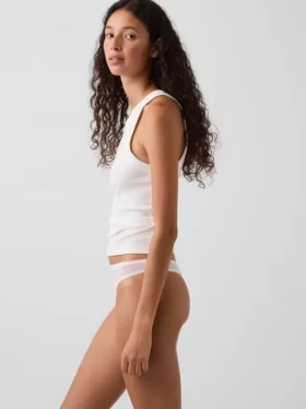 Tanga in morbidissimo cotone biologico elasticizzato