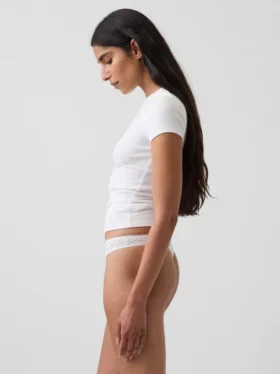 Tanga in morbidissimo cotone biologico elasticizzato
