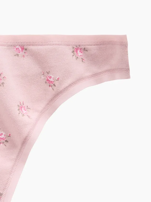 Tanga in morbidissimo cotone biologico elasticizzato