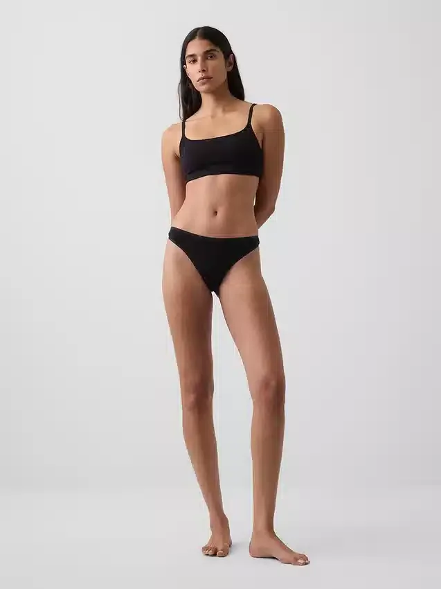 Tanga in morbidissimo cotone biologico elasticizzato