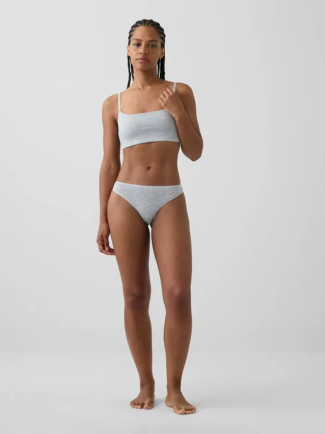 Tanga in morbidissimo cotone biologico elasticizzato