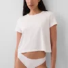 Tanga invisibile in cotone biologico elasticizzato