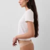 Tanga invisibile in cotone biologico elasticizzato