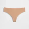 Tanga invisibile in cotone biologico elasticizzato