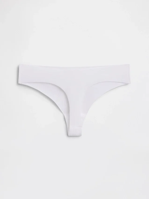 Tanga invisibile in cotone biologico elasticizzato