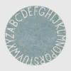 Tappeto lavabile Lorena Canals Abc Natural Vintage Blue