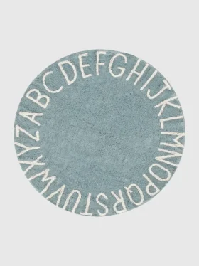 Tappeto lavabile Lorena Canals Abc Natural Vintage Blue