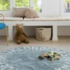 Tappeto lavabile Lorena Canals Abc Natural Vintage Blue
