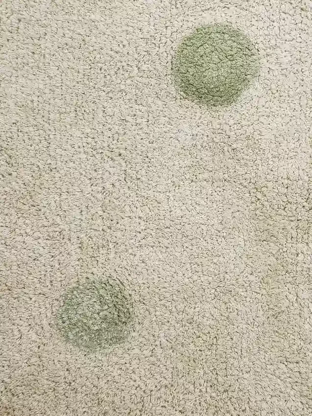 Tappeto lavabile Lorena Canals Hippy Dots Olive