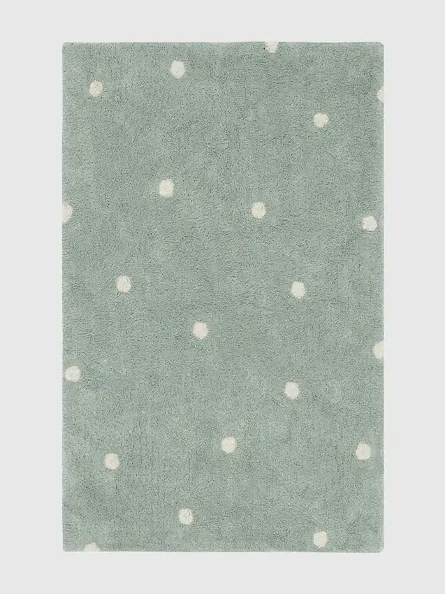 Tappeto lavabile Lorena Canals Mini Dot Blue Sage