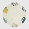Tappeto lavabile "Wheels" di Lorena Canals, formato medio