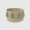 Tappeto Lorena Canals Basket New Tassels Olive