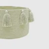 Tappeto Lorena Canals Basket New Tassels Olive