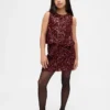 Top a palloncino con paillettes per bambini