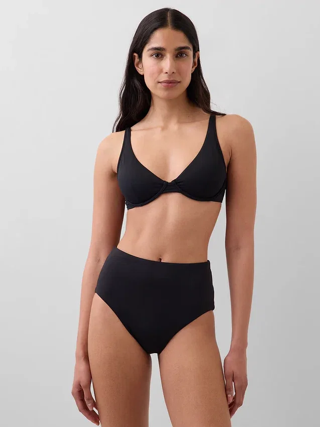 Top bikini a balconcino