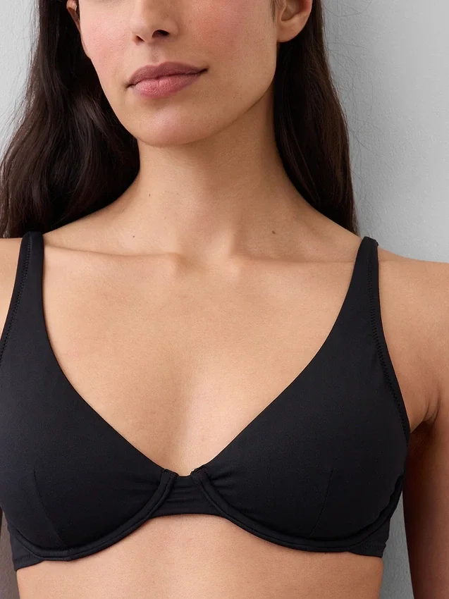 Top bikini a balconcino