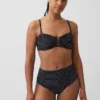 Top bikini a fascia convertibile
