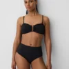 Top bikini a fascia convertibile