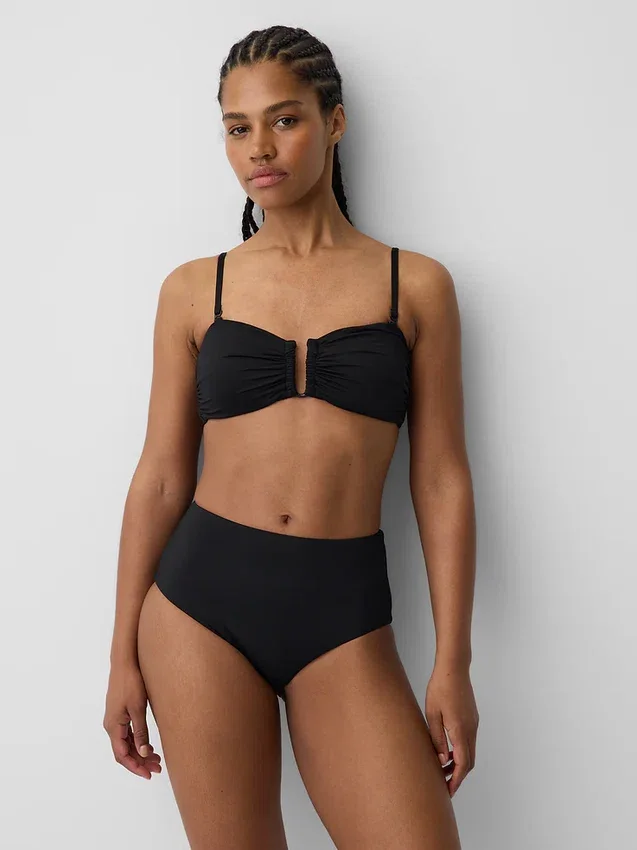 Top bikini a fascia convertibile