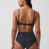 Top bikini a fascia convertibile