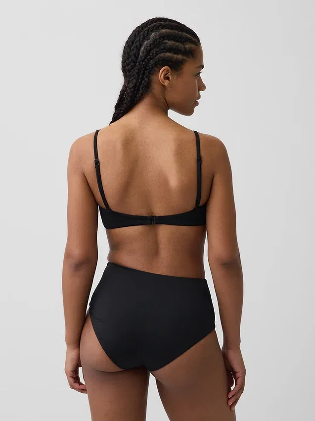 Top bikini a fascia convertibile