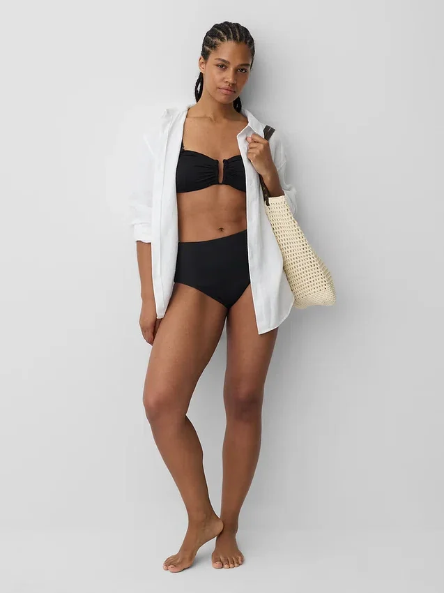 Top bikini a fascia convertibile