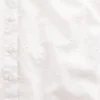 Top corto con peplo e chiusura frontale a bottoni