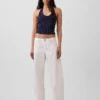 Top corto con scollo all’americana in maglia fitta