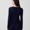 Top da pigiama leggero in CashSoft a maglia pointelle con cuori