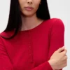 Top da pigiama leggero in CashSoft a maglia pointelle con cuori