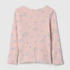 Top Henley in punto traforato per neonato & bebè