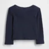 Top Henley in punto traforato per neonato & bebè