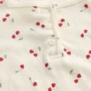 Top Henley in punto traforato per neonato & bebè