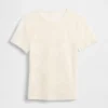 Top in rete con pizzo floreale