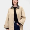 Trench oversize in twill