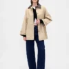 Trench oversize in twill