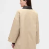 Trench oversize in twill