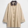 Trench oversize in twill