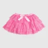 Tutù a balze con fiocco color lampone Sweet Wink