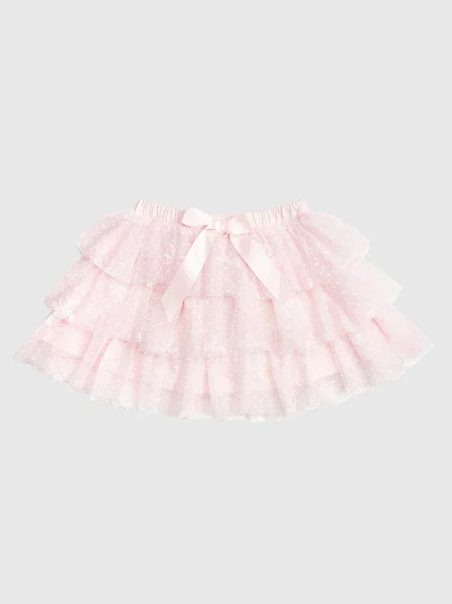 Tutù a balze in pizzo con fiocco Sweet Wink