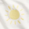 Tuta corta per neonati in felpa francese