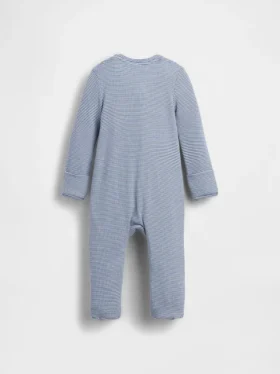 Tutina con piedini a righe Tinyrib della linea Baby First Favorites