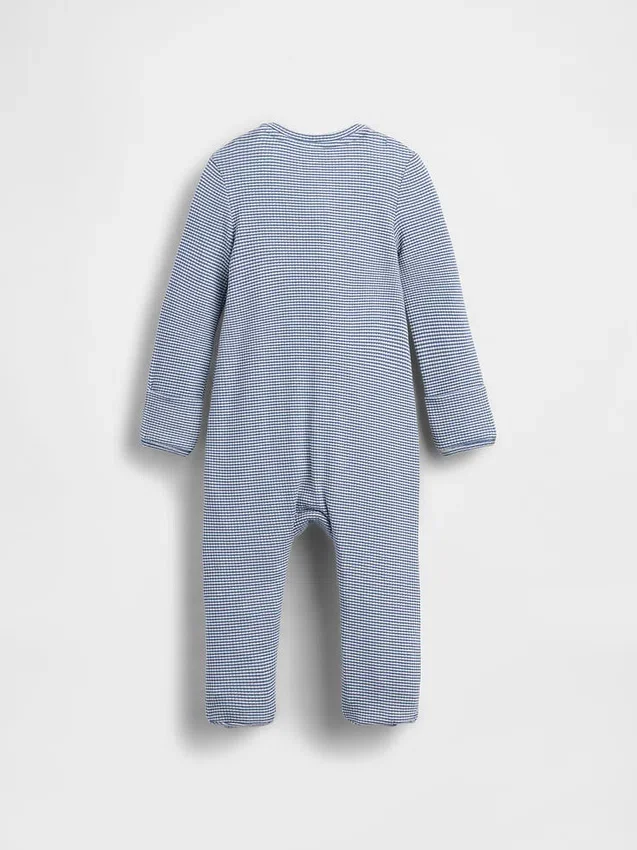 Tutina con piedini a righe Tinyrib della linea Baby First Favorites