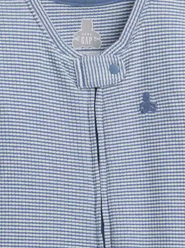 Tutina con piedini a righe Tinyrib della linea Baby First Favorites