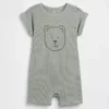 Tutina corta a nido d’ape Baby Brannan Bear