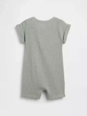 Tutina corta a nido d’ape Baby Brannan Bear
