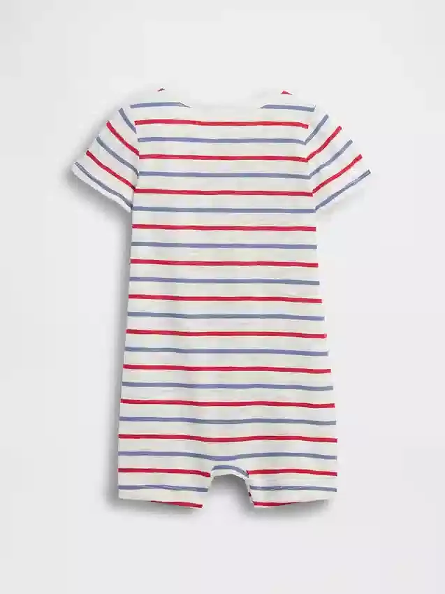 Tutina corta Henley "Baby First Favorites"